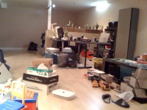 My Place before Uncluttering