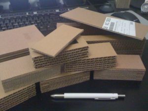 Cardboard Bricks